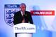 LONDON, ENGLAND - NOVEMBER 06: Chairman of The FA Lord Triesman addresses the guests during the official unveiling of the sculpture of Sir Alf Ramsey at Wembley Stadium on November 6, 2009 in London, England. (Photo by John Gichigi - FA /Getty Images)