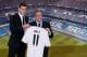 Gareth Bale is unveiled at the Bernabeu after finalizing a big-money move from Tottenham Hotspur.