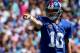 CHARLOTTE, NC - SEPTEMBER 22: Eli Manning #10 of the New York Giants during their game at Bank of America Stadium on September 22, 2013 in Charlotte, North Carolina. (Photo by Streeter Lecka/Getty Images)