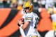 CINCINNATI, OH - SEPTEMBER 22: Aaron Rodgers #12 of the Green Bay Packers throws a pass before the NFL game against Cincinnati Bengals at Paul Brown Stadium on September 22, 2013 in Cincinnati, Ohio. (Photo by Andy Lyons/Getty Images)