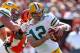 CINCINNATI, OH - SEPTEMBER 22: Aaron Rodgers #12 of the Green Bay Packers runs with the ball during the NFL game against Cincinnati Bengals at Paul Brown Stadium on September 22, 2013 in Cincinnati, Ohio. (Photo by Andy Lyons/Getty Images)