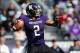 Sep 21, 2013; Evanston, IL, USA; Northwestern Wildcats quarterback Kain Colter (2) throws a pass against the Maine Black Bears during the first quarter at Ryan Field. Mandatory Credit: Jerry Lai-USA TODAY Sports
