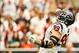 Sept 8, 2012; Houston, TX, USA; Houston Texans defensive end J.J. Watt (99) celebrates a sack against the Miami Dolphins during the second half at Reliant Stadium. The Texans won 30-10. Mandatory Credit: Thomas Campbell-USA TODAY Sports