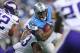 DETROIT, MI - SEPTEMBER 08: Reggie Bush #21 of the Detroit Lions runs for a short gain during the third quarter of the game against the Minnesota Vikings at Ford Field on September 8, 2013 in Detroit, Michigan. (Photo by Leon Halip/Getty Images)