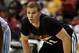 Jul 15, 2013; Las Vegas, NV, USA; Chicago Bulls forward Erik Murphy looks toward an official during a free throw attempt by the Denver Nuggets during an NBA Summer League game at the Thomas and Mack Center. Mandatory Credit: Stephen R. Sylvanie-USA TODAY
