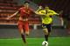 LIVERPOOL, ENGLAND - SEPTEMBER 17: Martin Kelly of Liverpool U21 in action with David Moberg Karlsson of Sunderland U21 during the Barclays U21s Premier League match between Liverpool U21 and Sunderland U21 at Anfield on September 17, 2013 in Liverpool, E