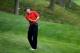DUBLIN, OH - OCTOBER 02: Jordan Spieth of the U.S. Team hits a shot during a practice round prior to the start of The Presidents Cup at the Muirfield Village Golf Club on October 2, 2013 in Dublin, Ohio. (Photo by Andy Lyons/Getty Images)