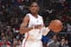 LOS ANGELES, CA - MARCH 17: Chris Paul #3 of the Los Angeles Clippers drives up court during the game between the Los Angeles Clippers and the New York Knicks at Staples Center on March 17, 2013 in Los Angeles, California. NOTE TO USER: User expressly ac