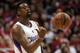 LOS ANGELES, CA - APRIL 20: DeAndre Jordan #6 of the Los Angeles Clippers reacts to a Clipper foul against the Memphis Grizzlies during Game One of the Western Conference Quarterfinals of the 2013 NBA Playoffs at Staples Center on April 20, 2013 in Los A
