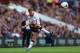 BIRMINGHAM, ENGLAND - AUGUST 24: Steven Gerrard of Liverpool during the Barclays Premier League match between Aston Villa and Liverpool at Villa Park on August 24, 2013 in Birmingham, England. (Photo by Michael Steele/Getty Images)