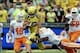 Sep 14, 2013; Eugene, OR, USA; Tennessee Volunteers defensive back Byron Moore (3) defends against Oregon Ducks tight end John Mundt (83) at Autzen Stadium. Mandatory Credit: Scott Olmos-USA TODAY Sports