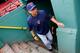 BOSTON, MA - MAY 23: Manager Terry Francona #17 of the Cleveland Indians walks into the away team dugout for the first time since becoming manager of the Boston Red Sox prior to the game on May 23, 2013 at Fenway Park against the Boston Red Sox in Boston,