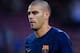 BARCELONA, SPAIN - SEPTEMBER 24: Victor Valdes of FC Barcelona looks on during the warm up prior to the La Liga match between FC Barcelona and Real Sociedad de Futbol at Camp Nou on September 24, 2013 in Barcelona, Spain. (Photo by David Ramos/Getty Ima