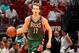 MIAMI, FL - APRIL 23: Mike Dunleavy #17 of the Milwaukee Bucks advances the ball against the Miami Heat in Game Two of the Eastern Conference Quarterfinals during the 2013 NBA Playoffs on April 23, 2013 at American Airlines Arena in Miami, Florida. NOTE T