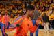 INDIANAPOLIS, IN - MAY 11: Iman Shumpert #21 of the New York Knicks warms up for the Game Three of the Eastern Conference Semifinals between the New York Knicks and the Indiana Pacers during the 2013 NBA Playoffs on May 11, 2013 at Bankers Life Fieldhou