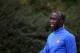 ST ALBANS, ENGLAND - SEPTEMBER 30: Bacary Sagna of Arsenal looks on during an Arsenal training session ahead of their Champions League Group F match against Napoli at London Colney on September 30, 2013 in St Albans, England. (Photo by Paul Gilham/Getty