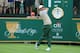DUBLIN, OH - OCTOBER 03: Adam Scott of Australia and the International Team hits his tee shot on the first hole during the Day One Four-Ball Matches at the Muirfield Village Golf Club on October 3, 2013 in Dublin, Ohio. (Photo by David Cannon/Getty Ima