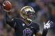 SEATTLE, WA - SEPTEMBER 27: Quarterback Keith Price #17 of the Washington Huskies passes against the Stanford Cardinal on September 27, 2012 at CenturyLink Field in Seattle, Washington. (Photo by Otto Greule Jr/Getty Images)
