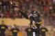 TEMPE, AZ - SEPTEMBER 14: Quarterback Taylor Kelly #10 of the Arizona State Sun Devils throws a pass during the college football game against the Wisconsin Badgers at Sun Devil Stadium on September 14, 2013 in Tempe, Arizona. The Sun Devils defeated the