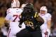 TEMPE, AZ - SEPTEMBER 14: Defensive tackle Will Sutton #90 of the Arizona State Sun Devils reacts after a tackle against the Wisconsin Badgers during the college football game at Sun Devil Stadium on September 14, 2013 in Tempe, Arizona. The Sun Devils