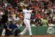 BOSTON, MA - SEPTEMBER 22: David Ortiz #34 of the Boston Red Sox hits a solo homerun in the sixth inning against the Toronto Blue Jays at Fenway Park on September 22, 2013 in Boston, Massachusetts. (Photo by Darren McCollester/Getty Images)