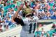JACKSONVILLE, FL - SEPTEMBER 29: Blaine Gabbert #11 of the Jacksonville Jaguars calls a time out during the game against the Indianapolis Colts at EverBank Field on September 29, 2013 in Jacksonville, Florida. (Photo by Sam Greenwood/Getty Images)