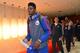 BILBAO, SPAIN - OCTOBER 3: Nerlens Noel #4 of the Philadelphia 76ers arrives at the hotel during the NBA Global Games on October 3, 2013 in Bilbao, Spain. NOTE TO USER: User expressly acknowledges and agrees that, by downloading and or using this photog