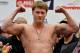 MOSCOW, RUSSIA - OCTOBER 4: Alexander Povetkin poses during the official weigh in at the Atrium shopping centre on October 4, 2013 in Moscow, Russia. (Photo by Epsilon/Getty Images)