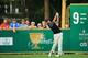 DUBLIN, OH - OCTOBER 04: Adam Scott of Australia and the International Team hits his tee shot of ninth hole during the Day Two Foursome Matches at the Muirfield Village Golf Club on October 4, 2013 in Dublin, Ohio. (Photo by David Cannon/Getty Images)