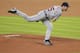 MIAMI, FL - SEPTEMBER 29: Pitcher Justin Verlander #35 of the Detroit Tigers throws against the Miami Marlins at Marlins Park on September 29, 2013 in Miami, Florida. (Photo by Jason Arnold/Getty Images)