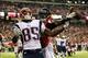 Sep 29, 2013; Atlanta, GA, USA; Atlanta Falcons cornerback Desmond Trufant (21) breaks up a pass intended for New England Patriots wide receiver Kenbrell Thompkins (85) in the second half at the Georgia Dome. The Patriots won 30-23. Mandatory Credit: Dani