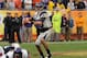 TAMPA, FL - JANUARY 1: Quarterback Mike Kafka #13 of the Northwestern Wildcats passes against the Auburn Tigers in the Outback Bowl January 1, 2010 at Raymond James Stadium in Tampa, Florida. (Photo by Al Messerschmidt/Getty Images)
