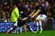 SUNDERLAND, ENGLAND - OCTOBER 05: Adnan Januzaj of Manchester United is congratulated on scoring the second goal by Patrice Evra and Tom Cleverley during the Barclays Premier League match between Sunderland and Manchester United at Stadium of Light on Oct