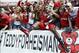 Sep 21, 2013; Louisville, KY, USA; Louisville Cardinals quarterback Teddy Bridgewater (5) celebrates with fans after beating the FIU Golden Panthers at Papa John's Cardinal Stadium. Louisville defeated FIU 72-0. Mandatory Credit: Jamie Rhodes-USA TODAY