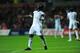 SWANSEA, WALES - OCTOBER 03: Swansea player Wilfried Bony reacts after a near miss during the UEFA Europa League match between Swansea City and FC St Gallen at Liberty Stadium on October 3, 2013 in Swansea, Wales. (Photo by Stu Forster/Getty Images)