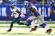 EAST RUTHERFORD, NJ - DECEMBER 30: LeSean McCoy #25 of the Philadelphia Eagles runs against the New York Giants in action during their game against the at MetLife Stadium on December 30, 2012 in East Rutherford, New Jersey. (Photo by Al Bello/Getty Ima