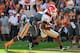 KNOXVILLE, TN - OCTOBER 5: Rantavious Wooten #17 of the Georgia Bulldogs makes a catch for a 2nd quarter touchdown against the Tennessee Volunteers at Neyland Stadium on October 5, 2013 in Knoxville, Tennessee. (Photo by Scott Cunningham/Getty Images)