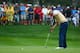 DUBLIN, OH - OCTOBER 05: Adam Scott of Australia and the International Team putts for eagle on the fifth green during the Day Three Four-ball Matches at the Muirfield Village Golf Club on October 5, 2013 in Dublin, Ohio. (Photo by Andy Lyons/Getty Imag