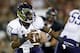 Oct 5, 2013; Stanford, CA, USA; Washington Huskies quarterback Keith Price (17) looks to pass the ball against the Stanford Cardinal in the second quarter at Stanford Stadium. Mandatory Credit: Cary Edmondson-USA TODAY Sports