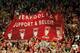 LIVERPOOL, UNITED KINGDOM - MAY 01: Liverpool fans in the KOP End cheer prior to the UEFA Champions League semi final second leg match between Liverpool and Chelsea at Anfield on May 1, 2007 in Liverpool, England. (Photo by Mark Thompson/Getty Images)