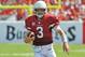 TAMPA, FL - SEPTEMBER 29: Quarterback Carson Palmer #3 of the Arizona Cardinals runs upfield in the 3rd quarter against the Tampa Bay Buccaneers September 29, 2013 at Raymond James Stadium in Tampa, Florida. Arizona won 13 - 10. (Photo by Al Messerschm