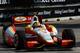 HOUSTON, TX - OCTOBER 05: Helio Castroneves of Brazil, driver of the Team Penske Chevrolet Dallara drives during the IZOD IndyCar Series Shell and Pennzoil Grand Prix Of Houston Race #1 at Reliant Park on October 5, 2013 in Houston, Texas. (Photo by Chr