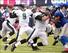 Oct 6, 2013; East Rutherford, NJ, USA; Philadelphia Eagles quarterback Nick Foles (9) throws a pass in the second quarter against the New York Giants at MetLife Stadium. Mandatory Credit: Robert Deutsch-USA TODAY Sports