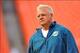 Jul 29, 2013; Miami, FL, USA; Miami Dolphins offensive coordinator Mike Sherman during a scrimmage at Sun Life Stadium. Mandatory Credit: Steve Mitchell-USA TODAY Sports