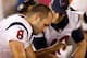 SAN FRANCISCO, CA - OCTOBER 06: Matt Schaub #8 of the Houston Texans sits on the bench during their game against the San Francisco 49ers at Candlestick Park on October 6, 2013 in San Francisco, California. This was after he threw his third interception a