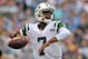 Sep 29, 2013; Nashville, TN, USA; New York Jets quarterback Geno Smith (7) looks to pass against the Tennessee Titans during the first half at LP Field. Mandatory Credit: Jim Brown-USA TODAY Sports