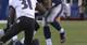 The above collision sent Stevan Ridley spinning backward and to his right. As a result, his brain experienced a large amount of rotational force.