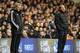 LONDON, ENGLAND - JANUARY 03: West Bromwich Albion manager Roy Hodgson looks on as Tottenham Hotspur manager Harry Redknapp shouts orders to his team during the Barclays Premier League match between Tottenham Hotspur and West Bromwich Albion at White Har