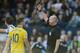 WEST BROMWICH, ENGLAND - OCTOBER 06: Jack Wilshere of Arsenal is shown a yellow card by referee Lee Mason and is booked during the Barclays Premier League match between West Bromwich Albion and Arsenal at The Hawthorns on October 6, 2013 in West Bromwich