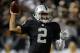 OAKLAND, CA - OCTOBER 06: Terrelle Pryor #2 of the Oakland Raiders drops back to pass during the second quarter against the San Diego Chargers at O.co Coliseum on October 6, 2013 in Oakland, California. (Photo by Thearon W. Henderson/Getty Images)